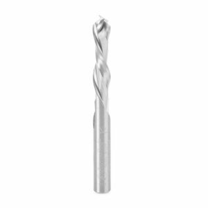 Amana 46350 Solid Carbide Mortise Compression Spiral 1/4 Dia x 1 Inch x 1/4 Shank