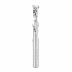 46170 CNC Solid Carbide Compression Spiral 1/4 Dia x 7/8 x 1/4 Inch Shank