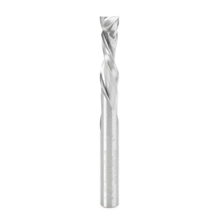 46170 CNC Solid Carbide Compression Spiral 1/4 Dia x 7/8 x 1/4 Inch Shank